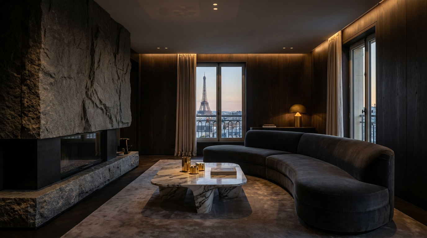 Invisible Luxury Living Room